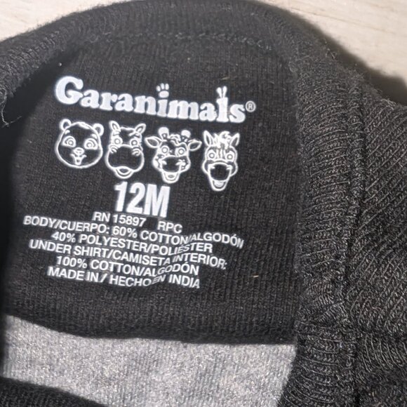 Vintage Y2K Garanimals Baby Girls 2pc Outfit Set Zebra Print Size 6-9 Mos - Picture 4 of 5